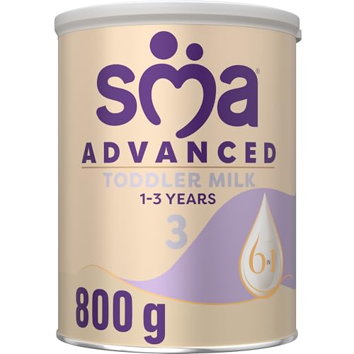 SMA Advanced 3 Growing Up Baby Milk Powder, 1-3 years, 800g (Pack of 1)