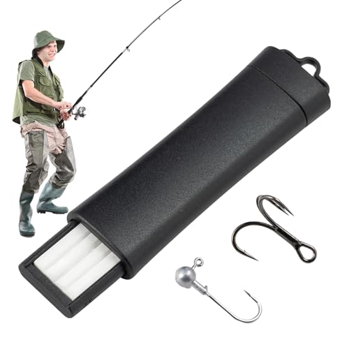 Afilador De Anzuelos, Afilador De Anzuelos De Cerámica Para, Herramienta Portátil de Cerámica para Pulido y Afilado de Crankbaits y Anzuelos