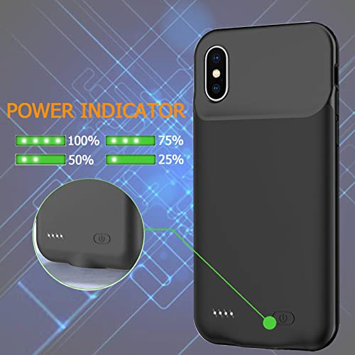 Kckem FYT Battery Case For Iphone Xs Max, Enhanced 10000Mah Ultra-Slim Rechargeable Portable Protective Charging Case Extended Battery Pack Compatible With Iphone Xs Max thumb #3