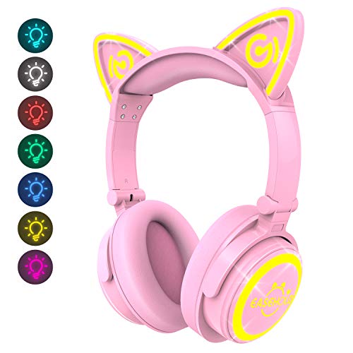 Mindkoo Casque Audio Stéréo Bluetooth 4.2 Oreilles de Chat Headphone Wireless Origine Cat Ear Ecouteur Supra-Auriculaire… - Les Beatles, Paul McCartney, John Lennon, RIngo Starr, George Harrison Mindkoo Casque Audio Stéréo Bluetooth 4.2 Oreilles de Chat Headphone Wireless Origine Cat Ear Ecouteur Supra-Auriculaire… – Image 8