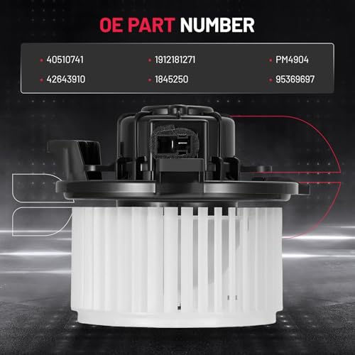 Image of BDFHYK AC Heater Blower Motor Fan PM4904 Compatible with Chevy Spark 2016-2022 L4 1.4L,HVAC Blower Motor Assembly Replacement for 42643910 1845250