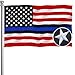 Embroidered Blue Line American Flag 3x5 Outdoor-Blue Lives Matter Flag American USA Police Flags Sewn Stripes Flags with 2 Brass Grommets for Outside