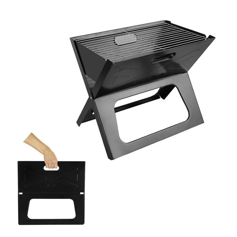 Amazon | 折りたたみ式 バーベキューコンロ X型 ポータブルBBQグリル