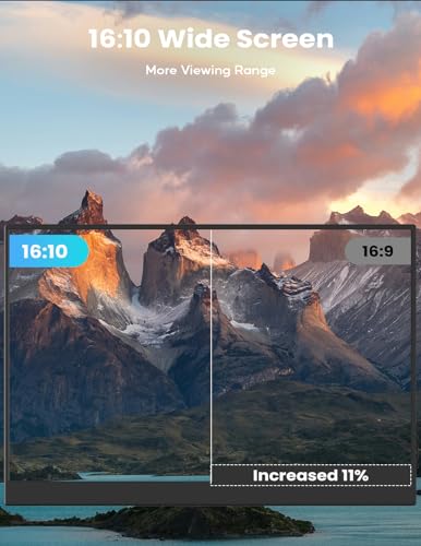 Image of KEEPTIME Portable Monitor 14inch FHD 1920 * 1200P Travel Monitor, USB-C HDMI Laptop Monitor with Dual Speakers, HDR Plug&Play, External Monitor for Laptop Mac PC Phone Xbox PS5