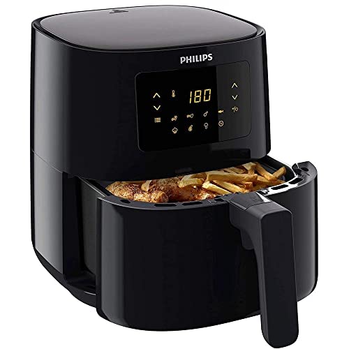Philips Airfryer XL HD9252/90 Friggitrice ad aria, 1400W, capacità 800g/4.1L, Con schermo digitale