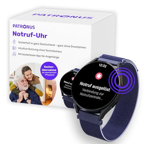 Patronus Notruf Uhr Test 2025
