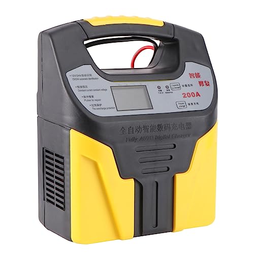iplusmile 1 Pieza Cargador de Batería Función de Reparación y Pantalla LCD Protección Completa y Portátil Vehículos y Motocicletas