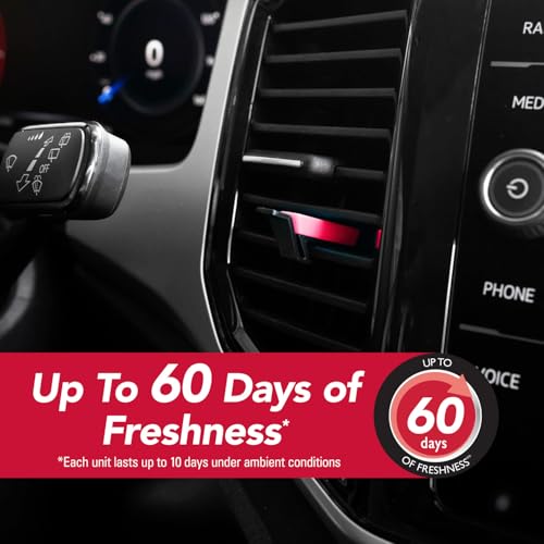 Image of Refresh Your Car Air Freshener Vent Sticks, Very Cherry Scent, 6 Pack, Convenient Car Vent Sticks
