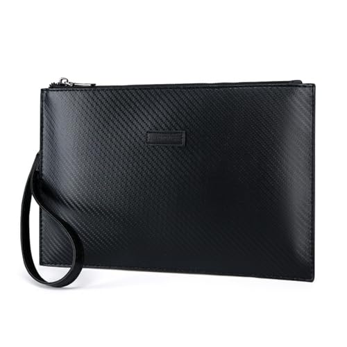 Image of Mens Clutch Bag Man Purse Handbag 9.5-11 inches Large Hand Bag Big Clutch Wallet