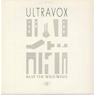 ULTRAVOX reap the wild wind, embossed sleeve, 12 inch single, CHS12 2639