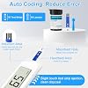 Blood Sugar Monitor,Glucose Monitor Kit with 50 Test Strips & 50 Lancets for Diabetes Testing, Blood Glucose Meter with Auto Eject, No Coding & Large LCD for Seniors