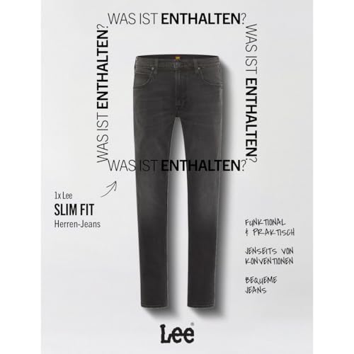 LEE - Jeans Herren - Slim Tapered Fit - Luke - Asphalt Rocker – Ansicht 8