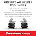 Firestone Airide 2350 Ride-Rite Rear Air Springs Kit fits 2004-2008 F150 | In-Bed Hitch is not Compatible | 5-100 PSI | Load Capacity of 5,000 Pounds | No Drill Installation