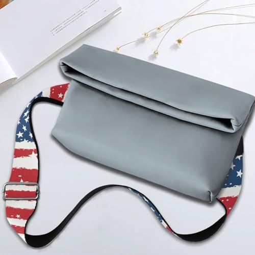 Image of Jeiento Wide Purse Strap Wide Shoulder Strap Adjustable Replacement Belt Soft Guitar Shoulder Straps for Women Girls Gifts
