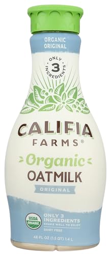 Califia Farms - Organic Original Oat Milk, 48 Oz, Dairy