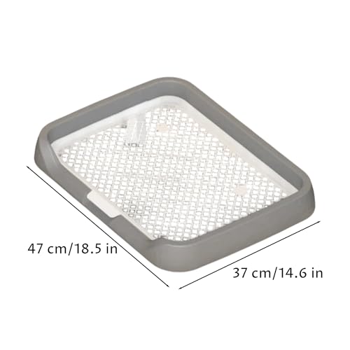 Bac à litière pour chien robuste et support de coussin chiot