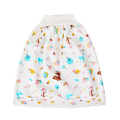 Children's Adult Diaper Skirt Shorts 2 in 1 Bloomer Shorts- Kids Baby Boys Girls Bloomer Loose Harem Shorts Basic Diaper Cover Underwear