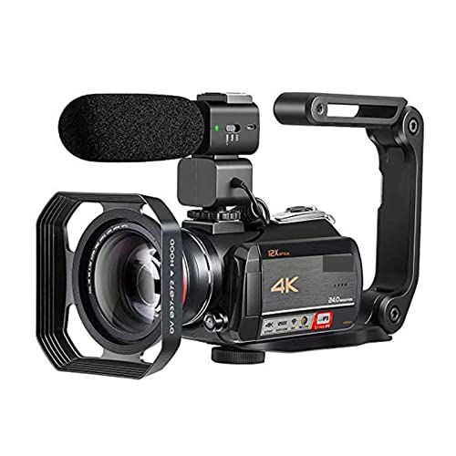 Caméra vlog pour les vidéos de prise de vue au quotidien avec zoom 12X AC5
