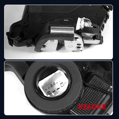 Image of KELOKE Door Lock Latch Actuator Compatible with Toyota Tundra RAV4 Camry 4Runner Sequoia & Lexus RX350 RX450h GS350 LS460 & Scion tC xB xD, 2006-2019, Front Right, Replaces# 931-403 69030-06200