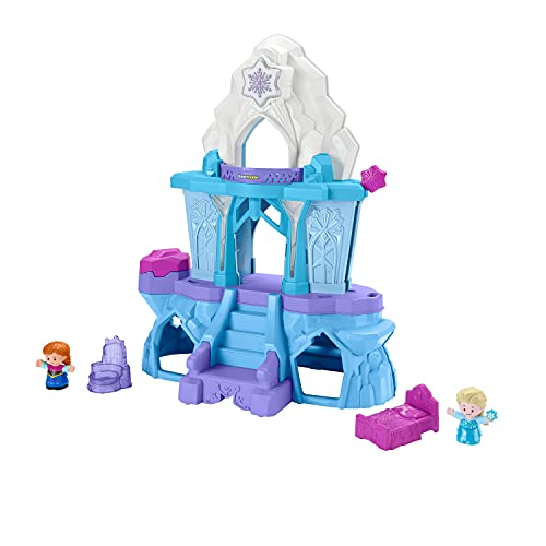 Fisher-Price Little People Frozen, Palacio de Luces Encantadas, Juguete para bebés para niños de 18 Meses en adelante