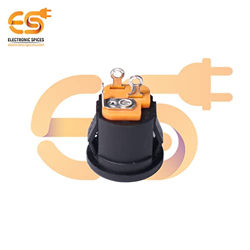 Image of Electronic Spices 3.5mm Female Jack 3 Pin Push Panel Mount Dc Power Connector Pack of 50pcs