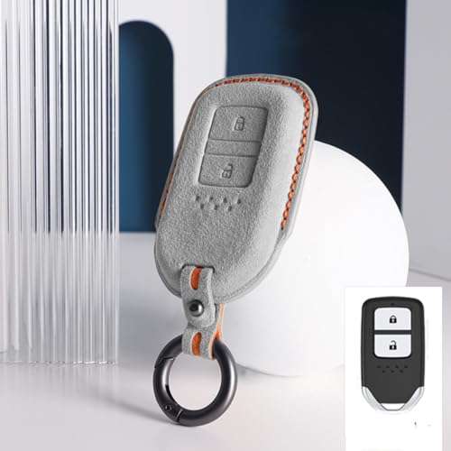 Funda para llave de coche Alcantara para viajes diarios en los modelos Civic y Shuttle Gp8