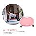 Kisangel Abdominal Fitness Discs with Training Board and Pad for Core Stability Versatile Sliding Equipment for Home Workouts for All Fitness Levels Pink Random Kneepad Color