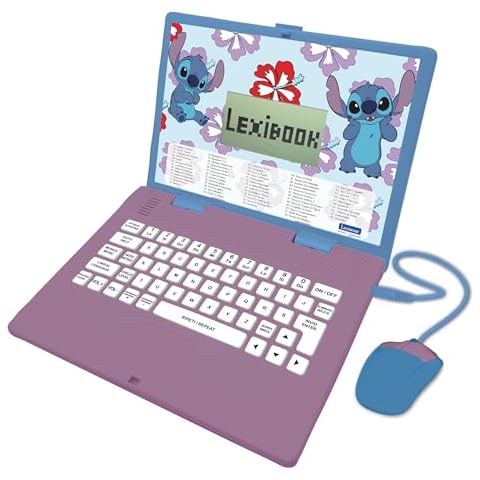 Lexibook Disney Stitch Educational Computer Toy Cover