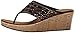Skechers Cali Women's Beverlee Wedge Sandal,Chocolate,11 M US