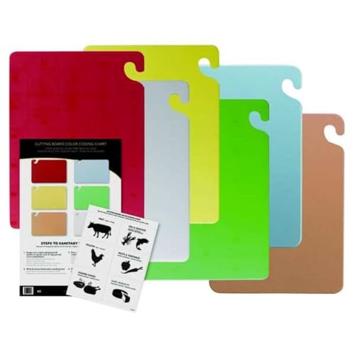 Set de Tablas de Cortar rectangular San Jamar 45x30 cm miniatura 4