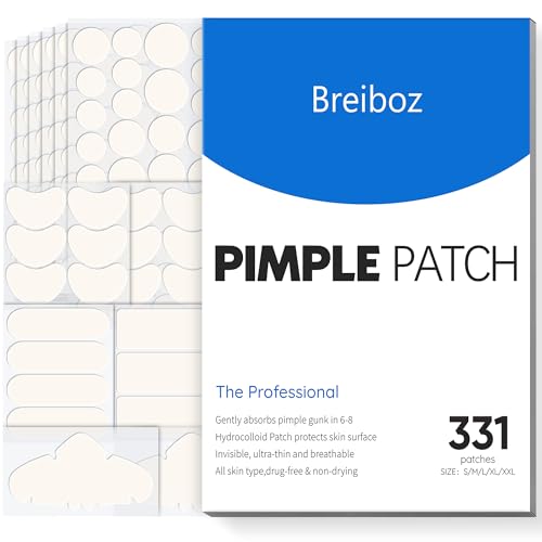 Breiboz Pimple Patches (331-Pack Variety)
