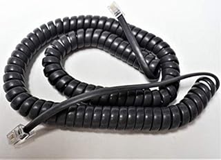 Cisco Handset Black Curly Cord 12 Ft Uncoiled / 2 Ft Coiled