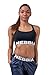 NEBBIA Lift Hero Sports Mini Top 515 – Reggiseno Sportivo – Bodybuilding – Gym Wear – Crossfit – Running – Arancione – Nero – Khaki Black S