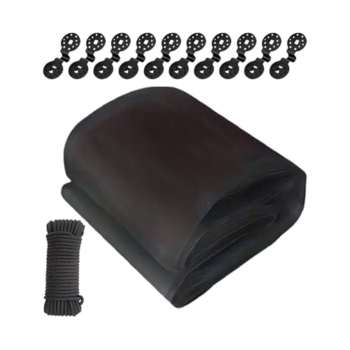 Chaies Rete da giardino per aiuole rialzate, 12 pezzi, protezione per piante, per vigneti, piselli, insalata, mirtilli, uva, terrazza, rose, giardino