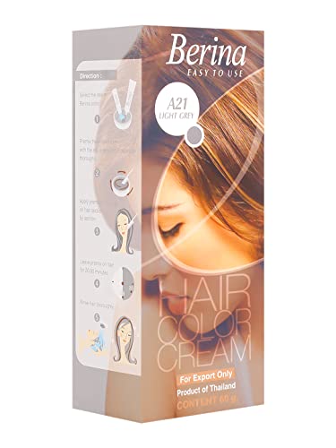 Tinte Permanente Silver Ash Grey Lolane Goth Berina miniatura 1