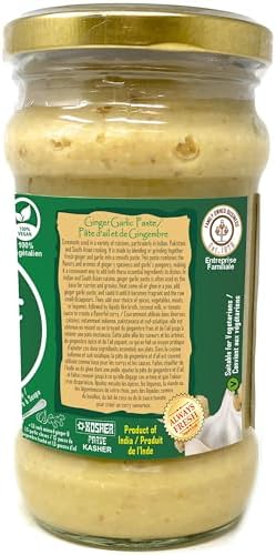 Rani Ginger Garlic Cooking Paste 10.5oz (300g) Glass Jar ~ Vegan | Gluten Free | Non-GMO | No Colors | Indian Origin - 2