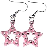 vier stäbe tarot liebe Silberfarbene Ohrhänger Anhänger in Form eines ausgestanzten Sterns, mit Glitzerelementen und Punkten in Form von Strass-Steinen Ohrlöcher müssen vorhanden sein Im Lieferumfang ist ein Paar enthalten
