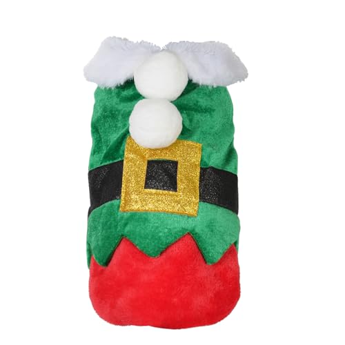 Disfraz de Elfo de Navidad para Perros Talla L miniatura 6