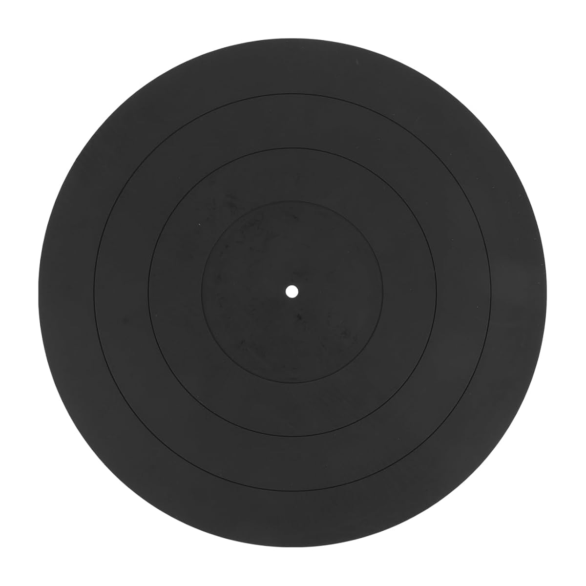30cm Platenspelermat, Siliconen Platenspelermat Antistatisch LP-Slipmat Antislip Draaitafelpad voor Alle LP Vinylplatenspelers Vervangingsaccessoires voor Vinylplatenmatten voor Thuis