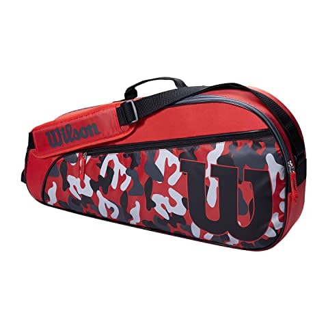 Wilson Tennis-Schlägertasche Junior, Für bis zu 3 Schläger Cover