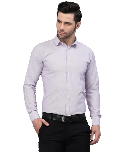 Image of Style Quotient Men Blue Tattersall Checked Polycotton Slim Fit Formal Shirt