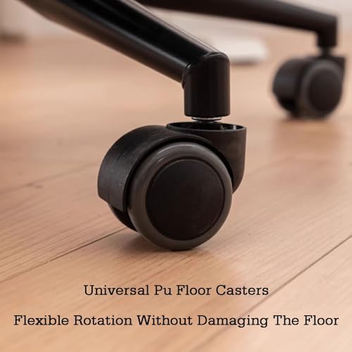 Ergonomic Kneeling Chair with Backrest - Adjustable 45-60cm Rolling Posture Support for Office & Home - Improve Comfort & Reduce Back Pain