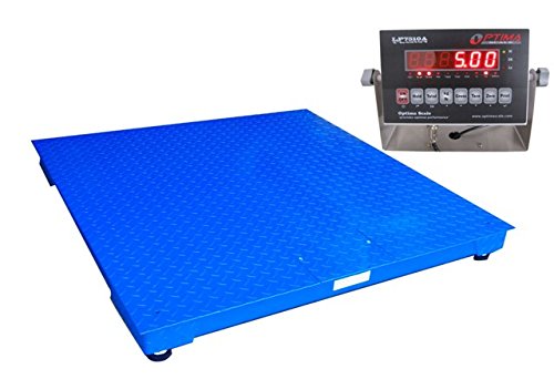 Báscula Industrial Pesada para Pallet y Piso 6x6 ft 20K lb miniatura 1