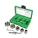 Greenlee 660 7-Piece Quick Change Carbide-Tipped Hole Cutter Set, 7/8" - 2"