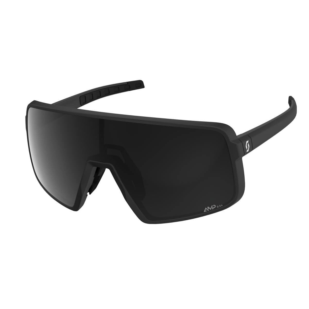 Scott Torica AMP - Occhiali da bicicletta, colore: Nero/Nero Cromato