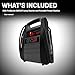 Schumacher Electric DSR ProSeries DSR167 Jump Starter, Inverter, and Portable Power Station with AC, 12-Volt DC, and USB Outlets, 2250 Amps, 12 Volt, 400 Watt, Black and Gray, 1 Unit