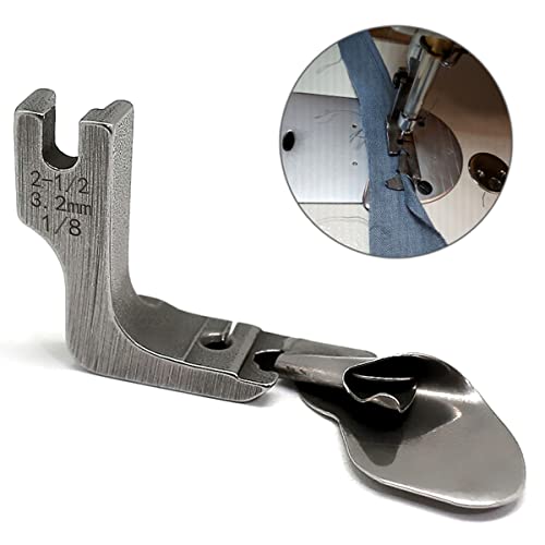 3 Piezas Pie para Dobladillo Curvo de Máquina de Coser miniatura 4