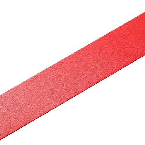 Image of Slim Over The Door Wreath Hanger for Front Door, 15 inch Red 1 Pack