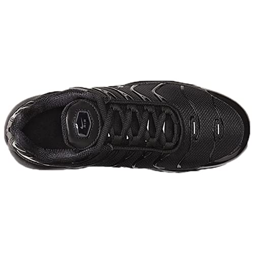 Nike Air Max Plus Little Kids' Shoes (CD0610-001, Black/Black/Black) Size 10.54