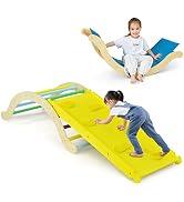 RELAX4LIFE 7 in 1 Set da Arrampicata con Scivolo per | FindTheDeal
